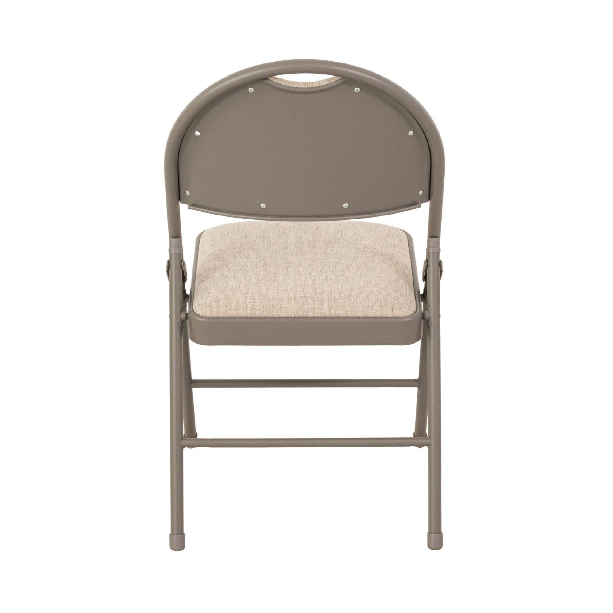 Sudden Comfort Set of 4 Double Padded Steel High Back Folding Chairs (Open Box)
