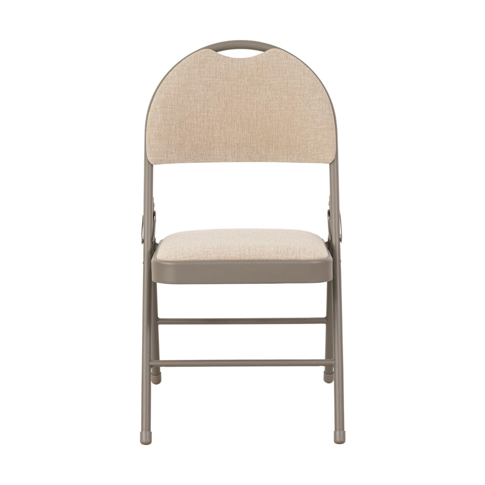 Sudden Comfort Set of 4 Double Padded Steel High Back Folding Chairs (Open Box)