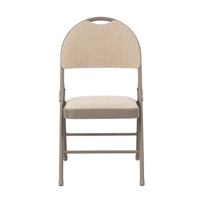 Sudden Comfort Set of 4 Double Padded Steel High Back Folding Chairs (Open Box)