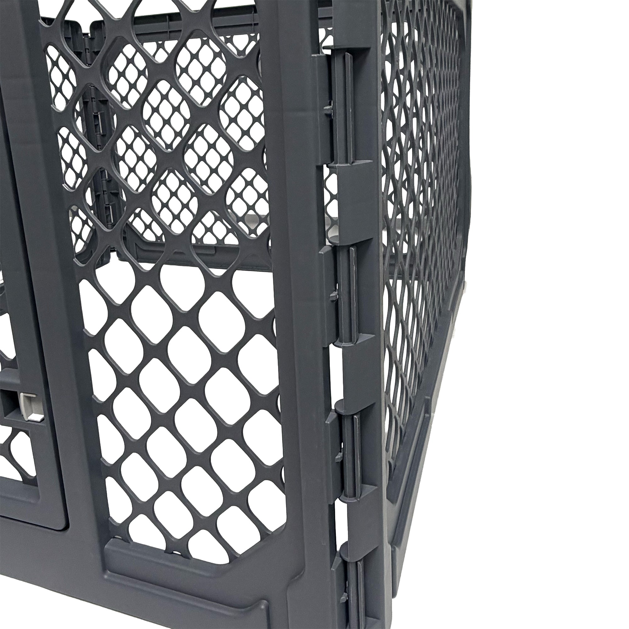 Mirapet 4-Panel Modular Dog and Puppy Playpen, Indoor/Outdoor Pet Enclosure (Open Box)