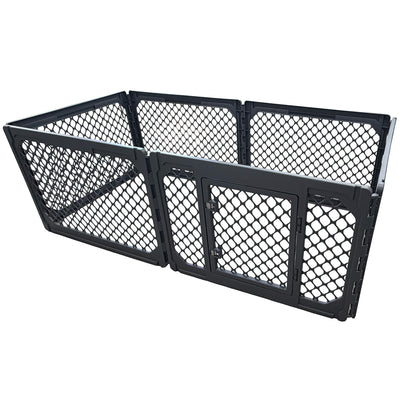 Mirapet 6-Panel Modular Dog and Puppy Playpen, Indoor/Outdoor (Open Box)