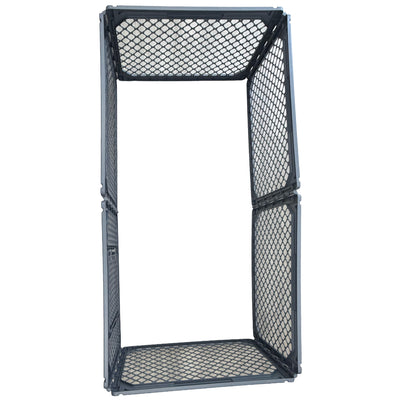 Mirapet 6-Panel Modular Dog and Puppy Playpen, Indoor/Outdoor (Open Box)
