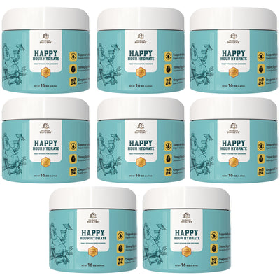 Premium Poultry Happy Hour Hydrate, Electrolytes and Probiotics, 16oz, 8 Pack