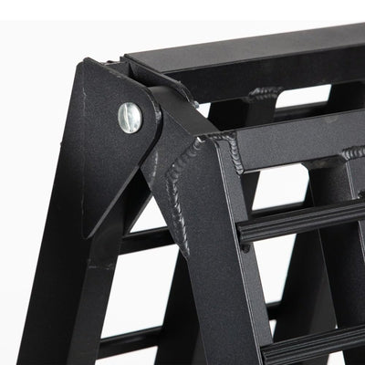 Titan Ramps 9 Foot Folding Motorcycle Loading Ramp, 4-Beam, 1,000 lb Capacity - VMInnovations