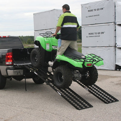Rage Powersports 108" x 17.5" Aluminum Folding Single Runner Motorcycle Ramp
