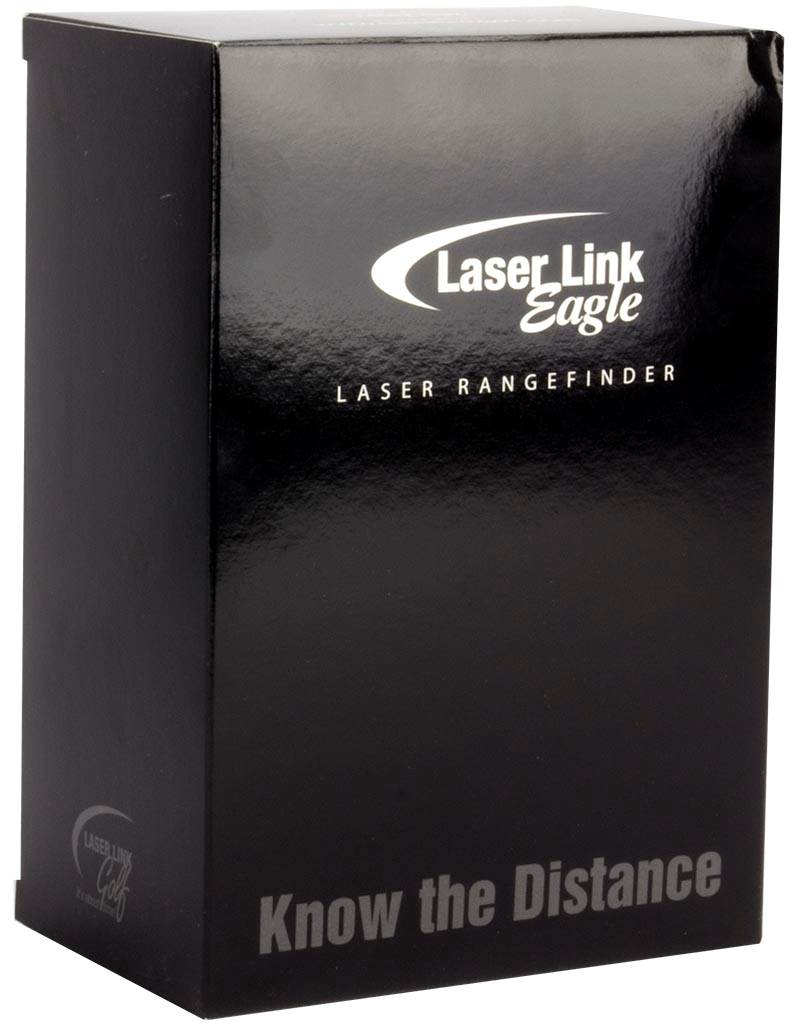 Laser Link Eagle Portable Golf Laser Rangefinder 300 Yard Distance - Open Box