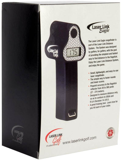 Laser Link Eagle Portable Golf Laser Rangefinder 300 Yard Distance - Missing Box
