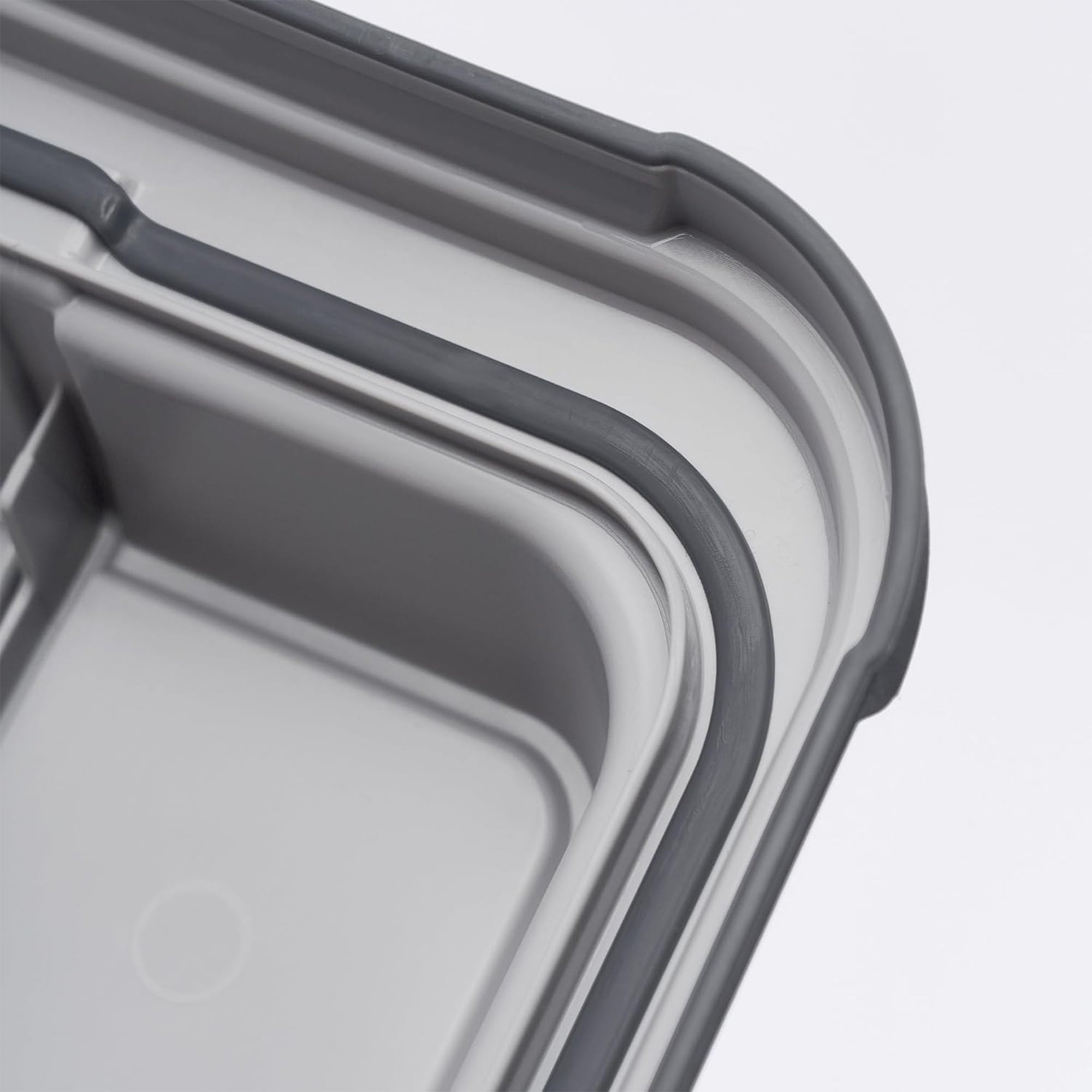 Curver 3 Pack Latch PRO Storage Bins with Latching Lid and Transparent Design
