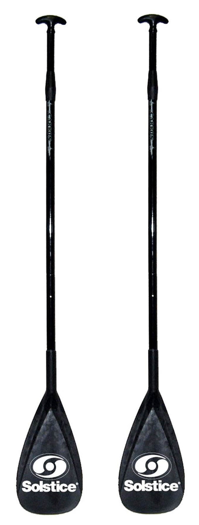 Swimline Solstice 3 Piece Carbon Fiber Adjustable Stand Up SUP Paddles (2 Pack)
