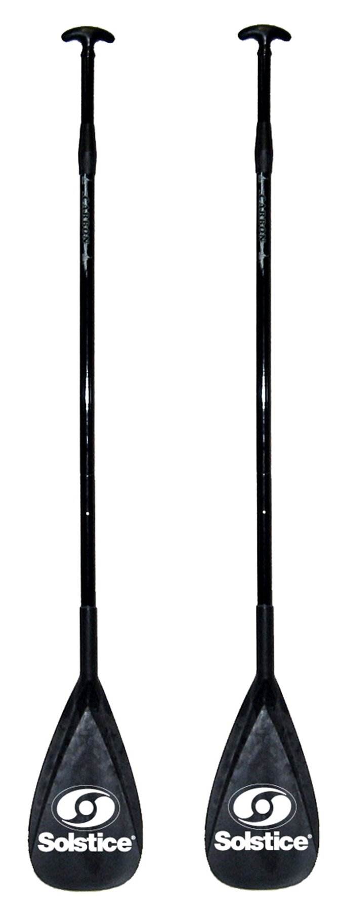 Swimline Solstice 3 Piece Carbon Fiber Adjustable Stand Up SUP Paddles (2 Pack)