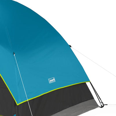 Coleman 4-Person Dark Room Stardome Camping Tent with Skyview Window & LED Light