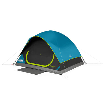 Coleman 4-Person Dark Room Stardome Camping Tent with Skyview Window & LED Light