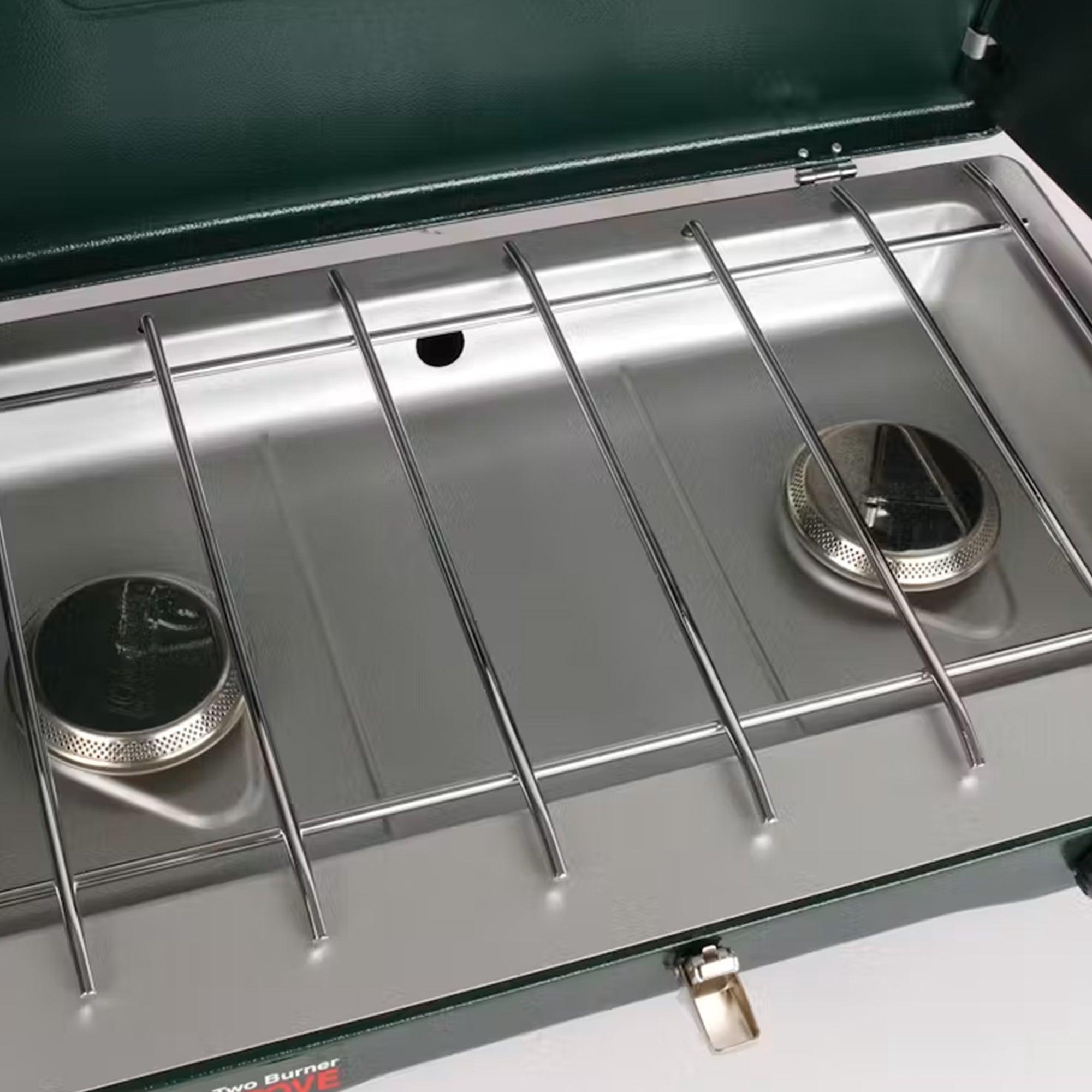 Coleman Classic 2-Burner Propane Gas Camping Stove with WindBlock Panels & Grate