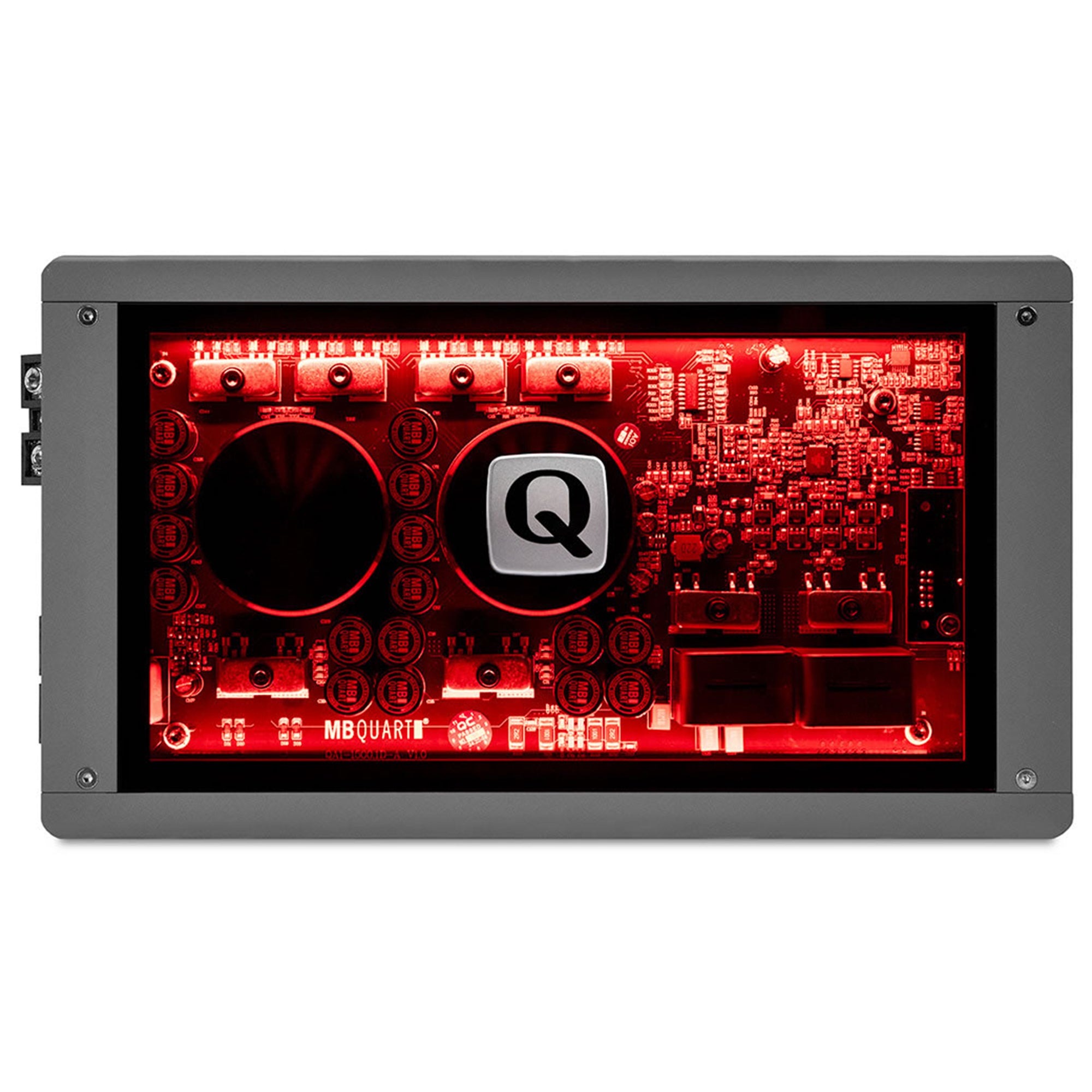 MB Quart Q Series 1500W Monoblock Subwoofer Class D Amplifier with Bass Remote