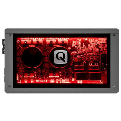 MB Quart Q Series 1500W Monoblock Subwoofer Class D Amplifier with Bass Remote
