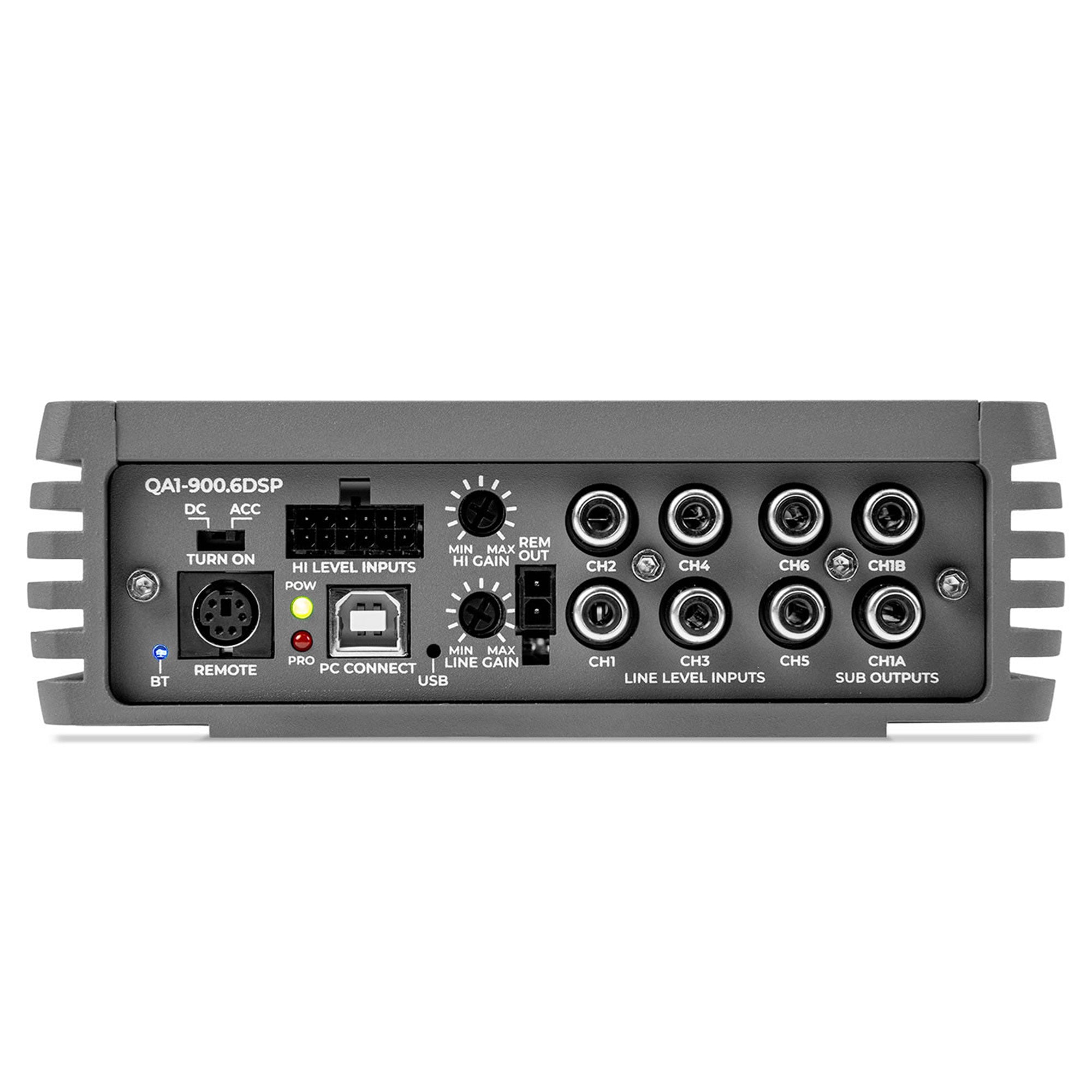 MB Quart Q Series 900 Watt 6 Channel DSP Amplifier Allowing for Tuning Control