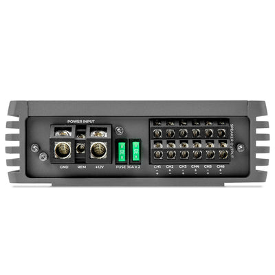 MB Quart Q Series 900 Watt 6 Channel DSP Amplifier Allowing for Tuning Control