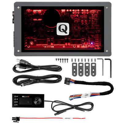 MB Quart Q Series 900 Watt 6 Channel DSP Amplifier Allowing for Tuning Control