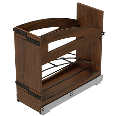 Rev-A-Shelf Pullout Tray Divider with Soft-Close for 12” Base Cabinets