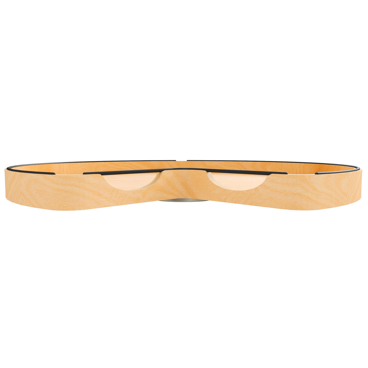 Rev-A-Shelf 28" Maple Kidney Shaped Lazy Susan for Corner Base Cabinets