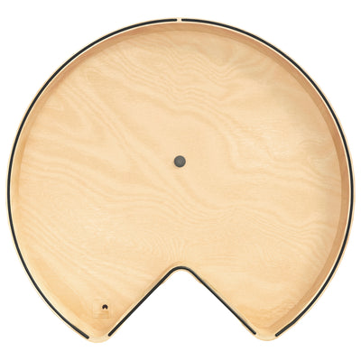 Rev-A-Shelf 28" Maple Kidney Shaped Lazy Susan for Corner Base Cabinets