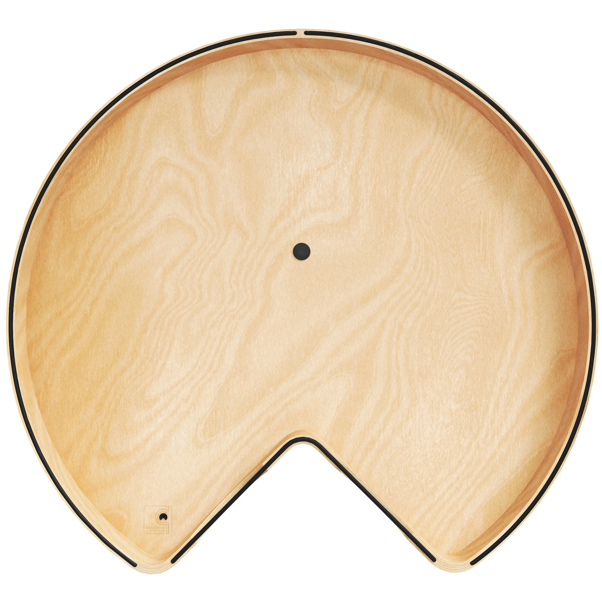 Rev-A-Shelf 32" Maple Kidney Shaped Lazy Susan for Corner Base Cabinets