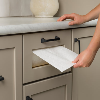 Rev-A-Shelf Kitchen Paper Towel Holder with Soft-Close for 18” Base Cabinets