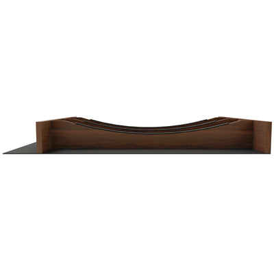 Rev-A-Shelf Utensil Insert, Black Accents, Walnut, 13.23 in., 4WUTCC-WN-18MB-1