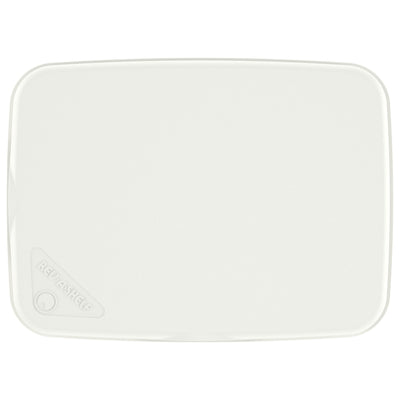 Rev-A-Shelf Kitchen Waste Container & Trash Can Lid, Fits 35 & 50 Qt, White