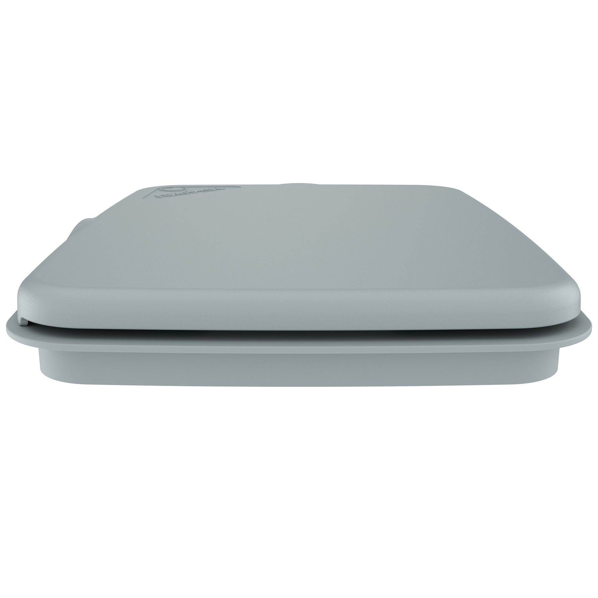 Rev-A-Shelf Kitchen Waste Container & Trash Can Lid, Fits 35 & 50 Qt, Gray