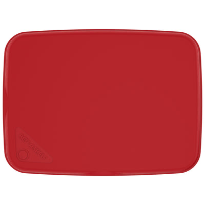 Rev-A-Shelf Kitchen Waste Container & Trash Can Lid, Fits 35 & 50 Qt, Red