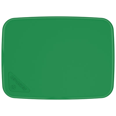 Rev-A-Shelf Kitchen Waste Container & Trash Can Lid, Fits 35 & 50 Qt, Green