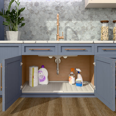 Rev-A-Shelf Under Sink Drip Tray for Sink Base Cabinets, Fits 39" - 42"