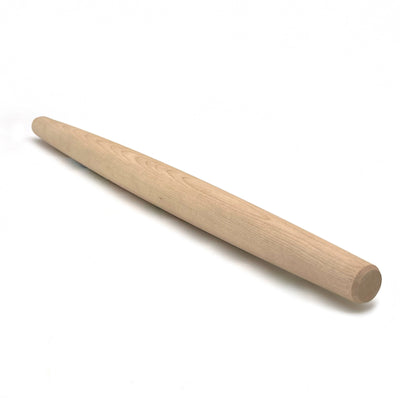 J.K. Adams French Tapered Rolling Pin, Lightweight Baking Dowel, 20.5" x 1.5" - VMInnovations