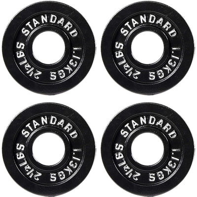 Fitvids 2.5 lb Cast Iron Grip Weight Plate, Olympic Plate for Strength Training