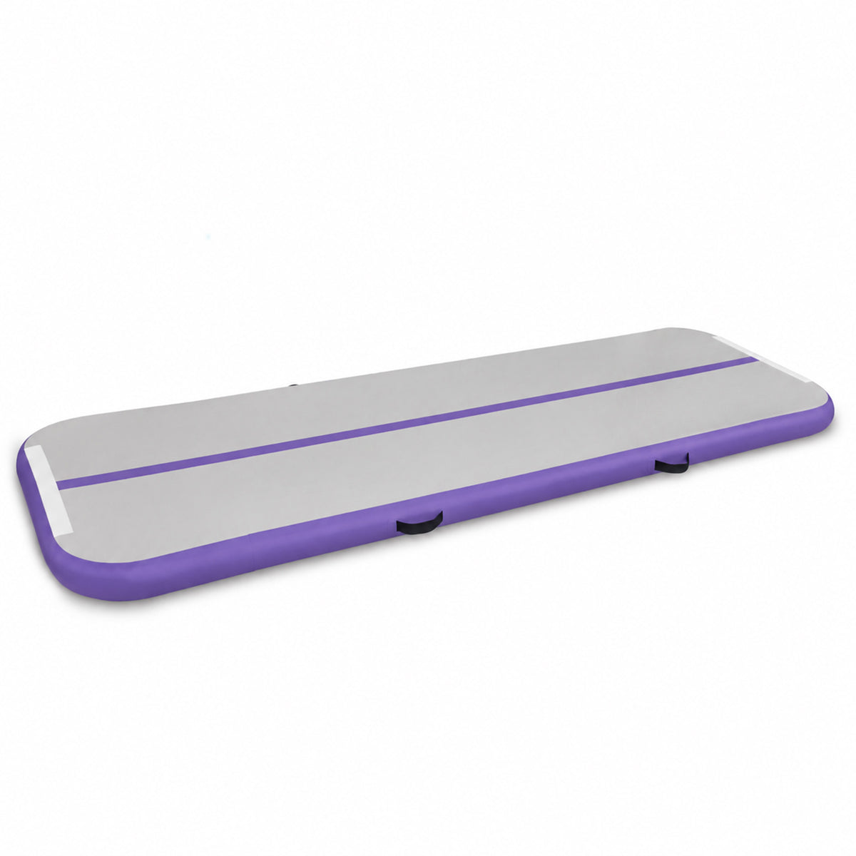 Fitvids 10 Ft Inflatable Gymnastics Mat, Air Track Mat, Electric Pump, Purple