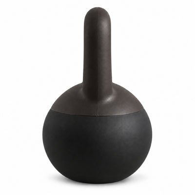 Fitvids Soft Kettlebell Ergonomic Grip, Iron & Sand Filled, 10 Pounds, Black