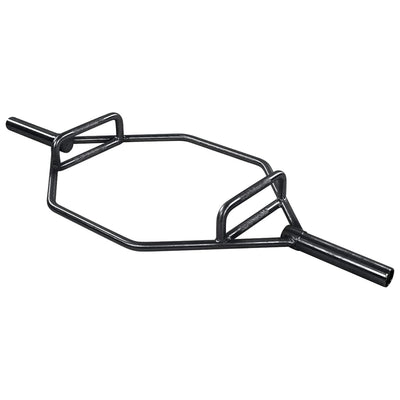 BalanceFrom Closed Frame Hex Bar with Knurled Handles and 2-Inch Weight Sleeves