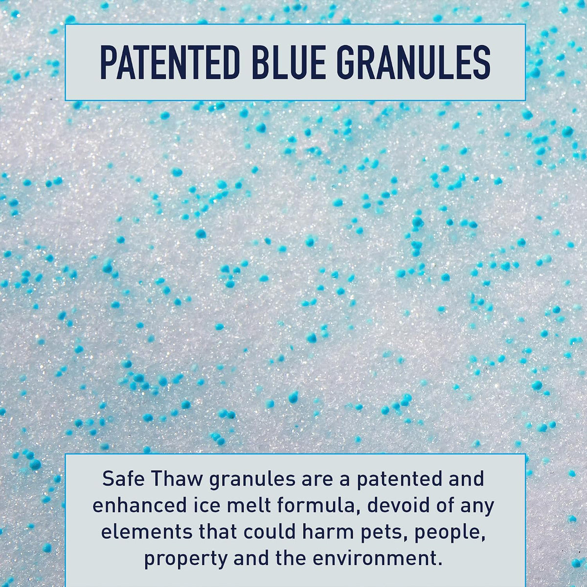 Safe Thaw Salt Free Pet Safe Ice Melt for Concrete Driveways, 10 Pounds Jug