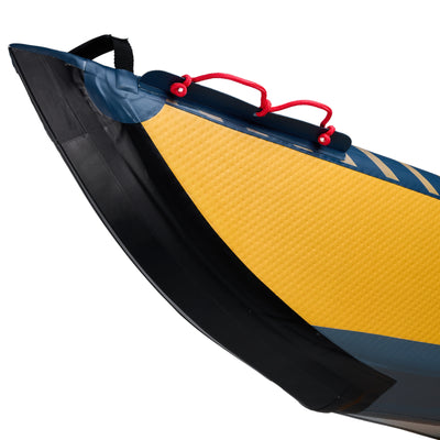 Aqua Marina 12'4'' Single Seat Inflatable Recreational Kayak w Accessories(Used)