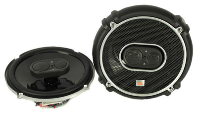 2) JBL GTO638 6.5" - 6.75" 180W 3 Way Car Audio Coaxial Speakers Stereo PAIR