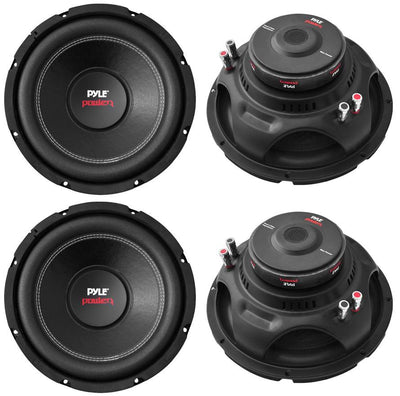 Pyle PLPW15D 15" 8000W Car Subwoofer Audio Power Subs Woofers DVC 4 Ohm, 2 Pack - VMInnovations