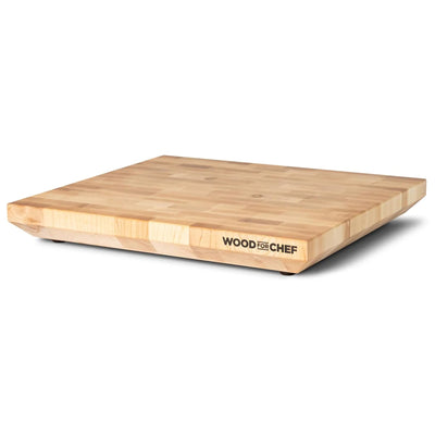 WoodForChef Heritage Maple End Grain Cutting Board W Mineral Oil (Open Box)