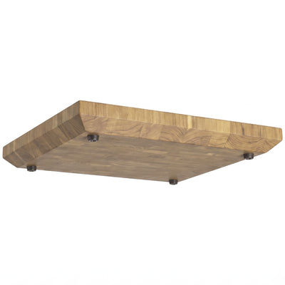 WoodForChef Heritage Cherry End Grain Cutting Board with Feet and Mineral Oil