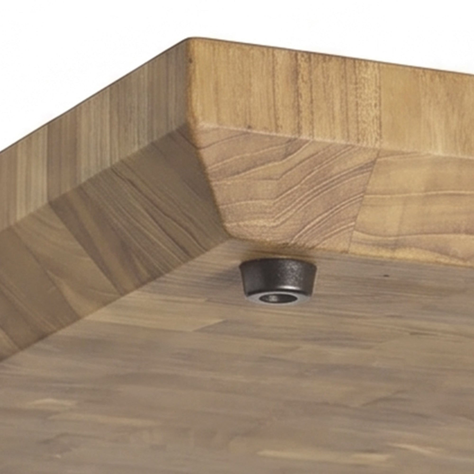 WoodForChef Heritage Cherry End Grain Cutting Board with Feet and Mineral Oil
