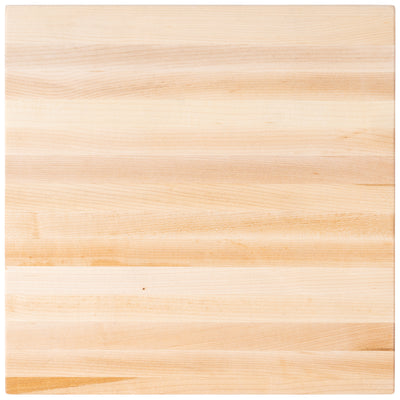 WoodForChef Alto Maple Wood Cutting Board with Non-Slip Feet, 12" x 12" x 1.5"