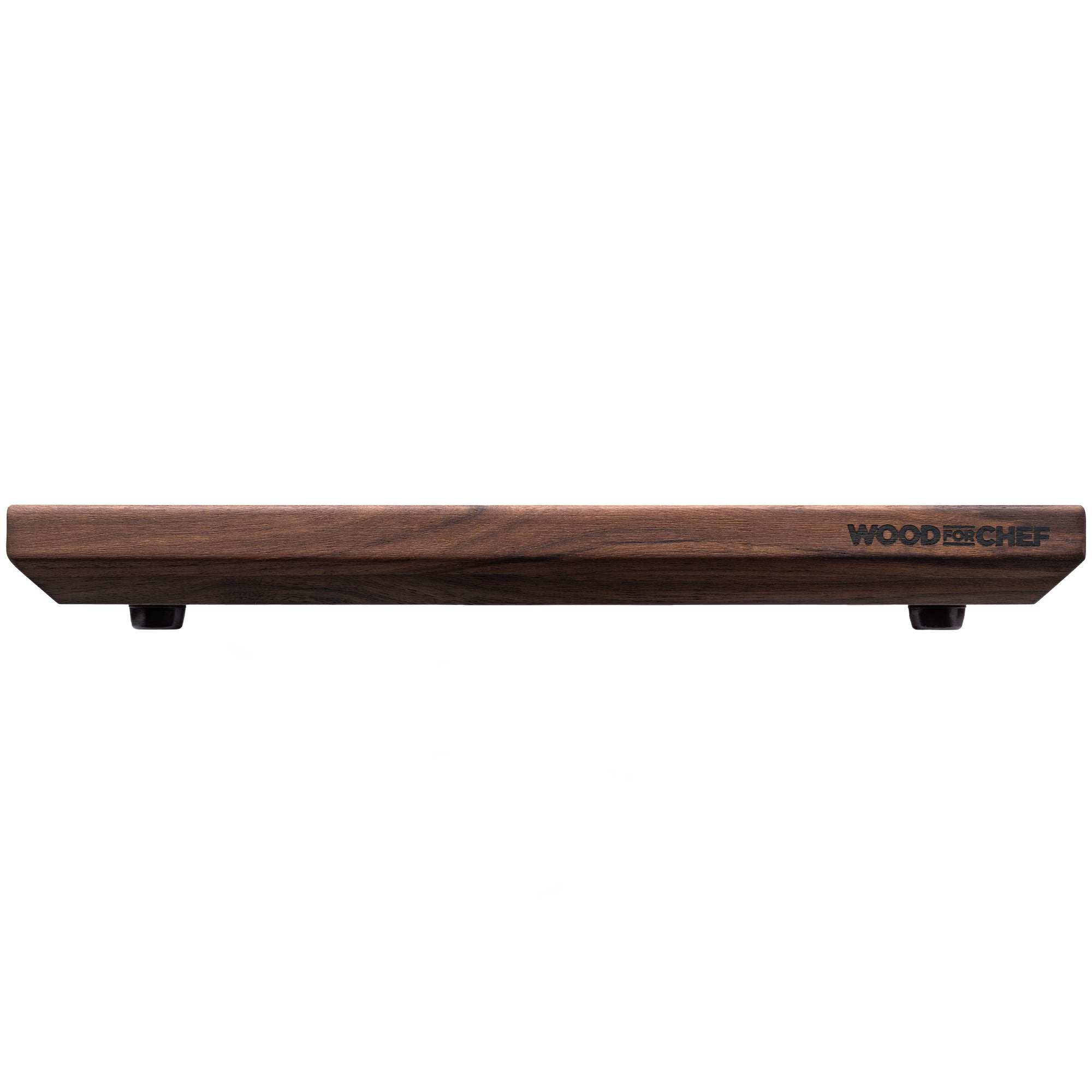 WoodForChef Alto Walnut Wood Cutting Board with Non-Slip Feet, 18" x 16" x 1.5"