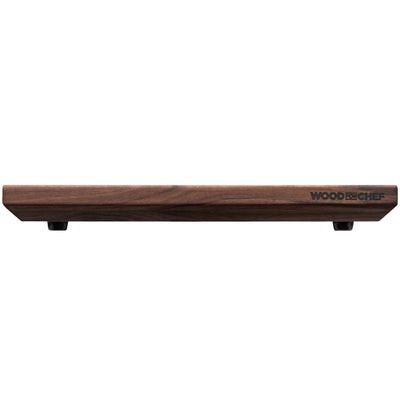 WoodForChef Alto Walnut Wood Cutting Board with Non-Slip Feet, 18" x 16" x 1.5"