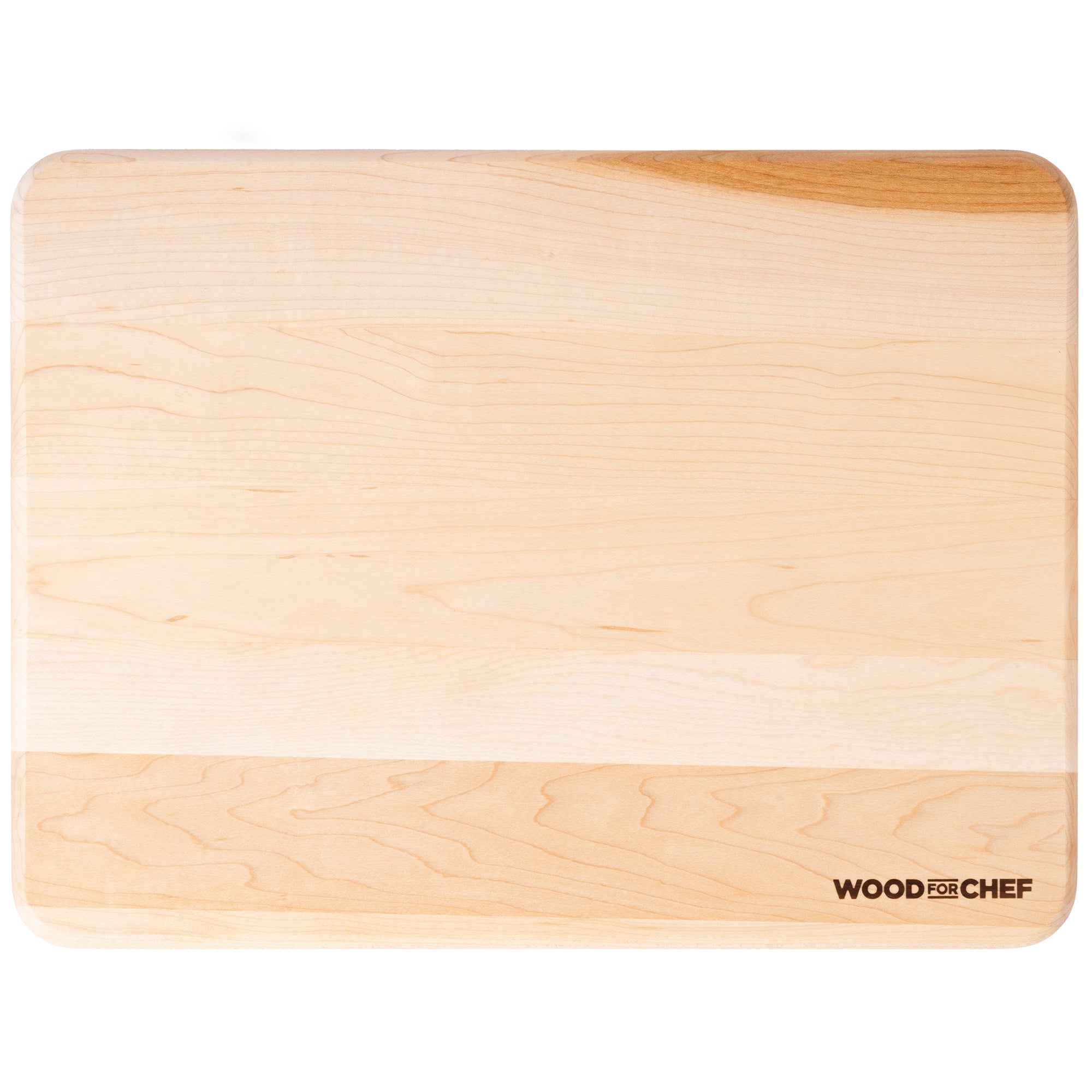 WoodFor Chef Mizu 3-Piece Maple Cutting Board Set, Edge Grain Kitchen Blocks