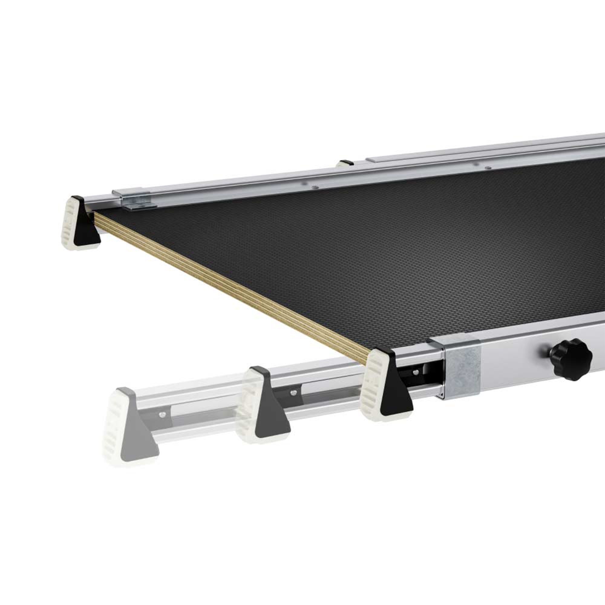 Hailo TP2 Pro Staircase Platform for Step Stools & Ladders, 330 lbs Capacity